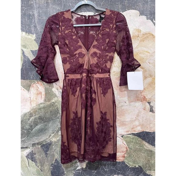 For Love & Lemons For Love & Lemons Temecula Mini Dress Size XS - Picture 2 of 5